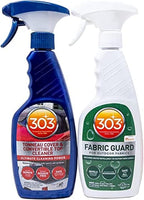 303 Products (30520) Convertible Top Cleaning and Care Kit with Cleaner and Fabric Guard Helps Maintain Water Repellency, Protects Fabric Convertible Tops and Tonneau Covers, 32 fl oz