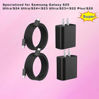 45 W USB C Charger Block,Super Fast Charge Type-C Adapter, USB Wall Charger for Samsung S22/22 +/S21/S20, and More. (Black) (609)
