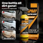 Hydrophobic Ceramic Coating, 2026 Upgraded Car Coating Spray, Car Quick Acting Coating Agent Sprays, Easy to Spray Auto Paint Protection, Hydrophobic & Gloss Enhancer (2)