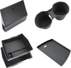 LFOTPP for Forester Center Console Organizer for 2025 Forester (Base/Sport/Limited/Touring) Middle Armrest Storage Box,Non-Slip Waterproof 5PCS Interior Accessories - NOT for 2025 Wilderness