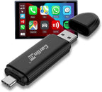 CarlinKit CarPlay Wireless Adapter MiNi SE 2026 - Auto Connect Online Update for iPhone, Apple CarPlay Wireless Adapter Convert OEM Wired CarPlay Cars, Plug & Play Dongle