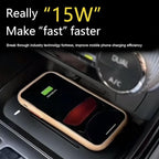 for Toyota RAV4 2020-2025 Car Center Console Phone Charger Fast Wireless Charger Charging Plate Charging Holder