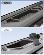SKYLOTEC Phone Holder for Jeep Wrangler JK JKU 2011-2016 2017 2018 Accessories Automobile Cradles Phone Mount, Dashboard Mount Dash Tray Not Block Air Vent