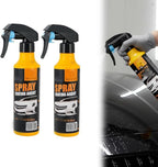 Hydrophobic Ceramic Coating, 300ml Car Coating Spray, Easy-to-Spray Auto Paint Protection, for Cars RVs Motorcycles Universal Vehicle Use (2 pcs)