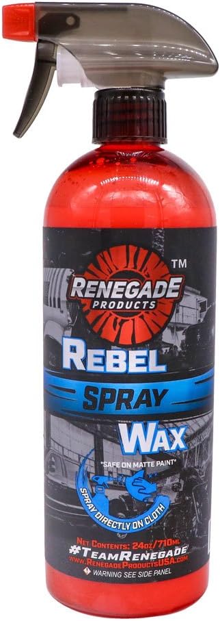 Renegade Products USA Wash, Shine & Protect Mini Kit for Home Detailing & Car Care 9 Piece Set