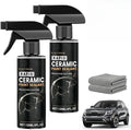 Rapid Ceramic Paint Sealant Spray, 2026 Upgraded Car Coating Spray for Shine & Protection, Gloss & Mirror Shine,Ultra Slick Finish Easy Car Coating (2 Sets with Towels)