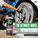 3D Wheel Kleen - High-Foaming Wheel & Tire Cleaner, Removes Brake Dust, Road Grime & Grease, Safe for All Factory Wheels & Calipers, Professional-Grade - 1 Gallon