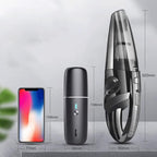 Car Vacuum Cleaner, Small,Handheld Cordless Vacuum Cleaner - 90W-4KPA, Wet & Dry Use, Quick Charge, Perfect for Home, Car, Pet Cleaning (Color : A)