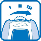 Febreze Car Vent Clip Air Freshener, Odor Eliminator for Strong Odors, Up to 30 Days Freshness, Laundry Fresh, 2 Packs