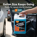 Magic Finish Interior Cleaning Spray (1 Gallon) – All-in-One Car Cleaner Spray for Seats, Dashboards & Consoles – Fast-Acting Car Cleaning Supplies for Rubber, Plastic, Carpet & Upholstery
