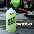 Slick Products Off-Road Wash (64 oz.) + Pressure Washer Foam Cannon Bundle – Super Concentrated ATV, UTV, Dirt Bike, Jeep & Truck Wash Foam Shampoo for Heavy Mud and Dirt