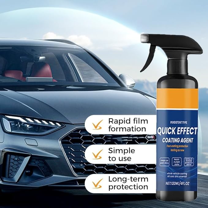 Car Nano Quick, Coat Restore Coating Spray, 2026 Upgrade Nano Quick Coat Restore - Quick Effect Coating Agent for Car, Car Coating Spray for Shine & Protection (1PCS)