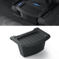 Rear Center Console Floor Storage Box for Tesla Model Y Juniper 2025 2026 Rear Center Console Organizer - 2nd Row Seat Organizer Bin for Model Y Juniper Accessorie
