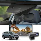 Fitcamx Front 4K+Rear 1080P Dash Cam Adapts for Honda CR-V 2017-2022 LX EX Touring EX-L (Gen5), OEM Look, Dual HD Video, Built-in WiFi & APP, Loop Recording, G-Sensor, Easy to Use, 128GB Card