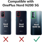 for OnePlus Nord N200 5G Case,with Screen Protector,[Military Grade] 16ft. Drop Tested Cover with Magnetic Kickstand Car Mount Protective Case for OnePlus Nord N200 5G, Blue