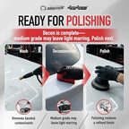 Nanoskin AUTOSCRUB Surface Prep Sponge - Medium Grade - Patented Clay Bar Replacement Tool to Remove Embedded Contaminants Before Wax & Coating | Safe for Painted Surface, Glass, Plastic, Metal & More