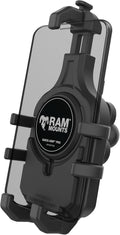 RAM MOUNTS Quick-Grip Pro Phone Holder with B-Size (1") Ball & Vibration Damper RAM-HOL-PD5BVU