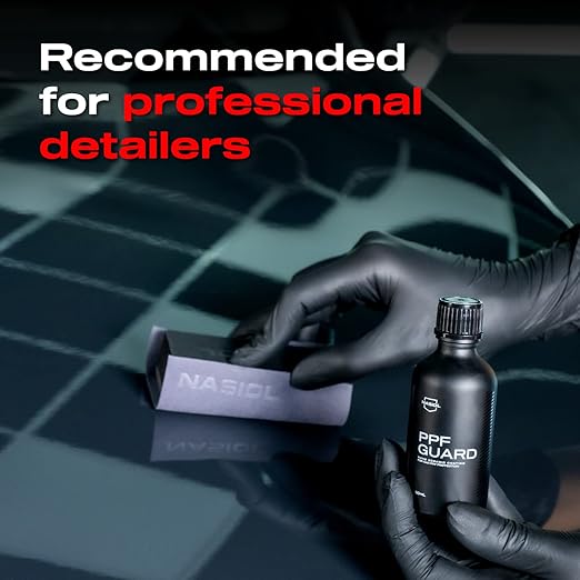 Nasiol PPFGuard Nano Ceramic Coating for Car PPF Protection, 50 ml, Super Finish with High Water Repellency, Durable Top Coat for PPF