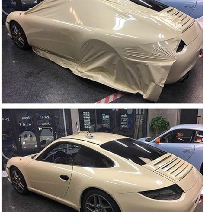 3M Car Wrap Roll 2080 Gloss Light Ivory | G79 | (5ft x 1ft (5 Sq/ft)) | Automotive Vinyl Wrap for Cars - Car Interior Wrap & Exterior | w/Free Instawraps Pro Glove