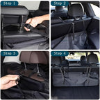 Car Trunk Organizer, Backseat Hanging Trunk Organizer, Portable Car Interior Accessories, Wear-Resistant Oxford Fabric Car Organizers and Storage for SUV, Van, Jeep