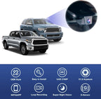 Fitcamx 4K Dash Cam Suitable for Toyota Tundra 2017-2021 & Sequoia 2017-2022 Limited SR5 Platinum TRD Pro, Integrated OEM Look, High Definition 2160P Video WiFi, G-Sensor, Loop Recording, 64GB Card
