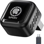 Wireless Carplay Adapter 2in1, 2026 Upgrade Wired to Wireless for CarPlay/Android Auto, WiFi 6 Mini Plug & Play, USB/Type C, Smart Button Dongle Auto-Connect for iPhone iOS 10+ Android 11+