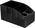 WHHMK Car Storage,Car Backseat Organizers,Support Up to 33 LB of Weight Front Seat Organizer, Floor Organizer for SUV Truck(Carbon fiber texture black)