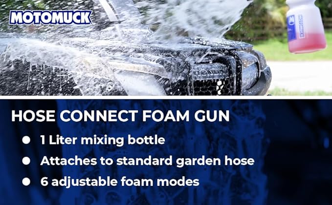 Hose foam Gun - Car Wash Foam Gun - Sprayer - Spray Gun Cleaner - Snow Foam Blaster