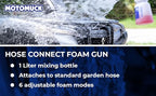 Hose foam Gun - Car Wash Foam Gun - Sprayer - Spray Gun Cleaner - Snow Foam Blaster
