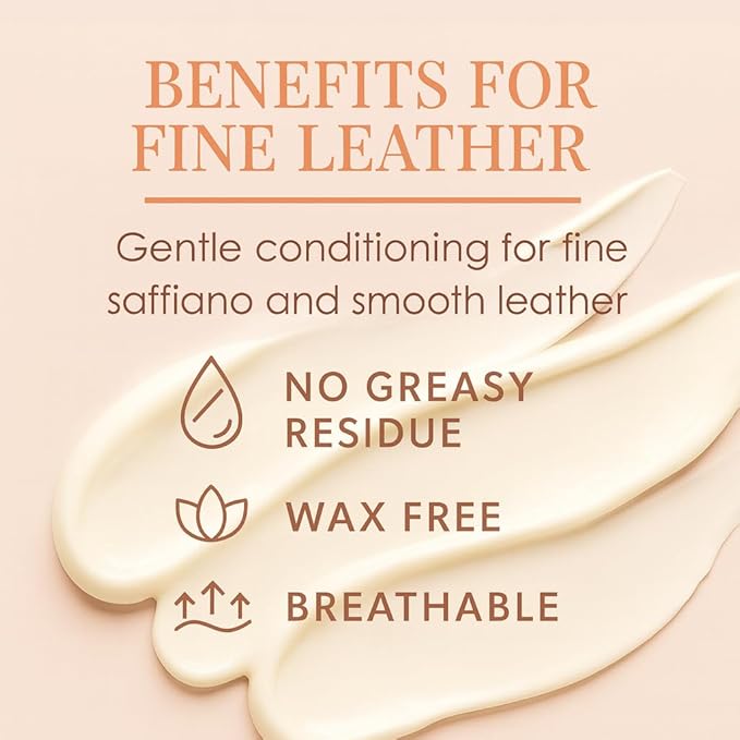 Leather Hero 2-in-1 Purse Cleaner & Conditioner – Leather Cream for Handbags, Designer Bags, Faux & Saffiano Leather – Non-Greasy, Won’t Darken, Safe for Purses, Jackets & More
