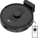 Apical Life Robot Vacuum and Mop (4000Pa) + Handheld Vacuum Cordless (16000Pa) Bundle, Smart Robotic Vacuum with Self-Charging & 150 Min Runtime + 100W Portable Vacuum for Car & Home, Pet Hair, Hardwo