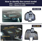 Fitcamx Front 2K+Rear 1080P Dash Cam Adapts for Mercedes-Benz C-Class 2022-2025 C300 Sedan Coupe Cabriolet (HD2-6635), OEM Style, Dual Loop Recording, WiFi & APP, G-Sensor, Easy to Use, 64GB Card