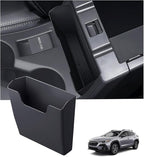 Center Console Organizer Armrest Hanging Basket Storage Box for Subaru Crosstrek/Impreza 2026 2025 2024, Interior Accessories Armrest Insert Tray for 2024-2026 Crosstrek/Impreza, Black
