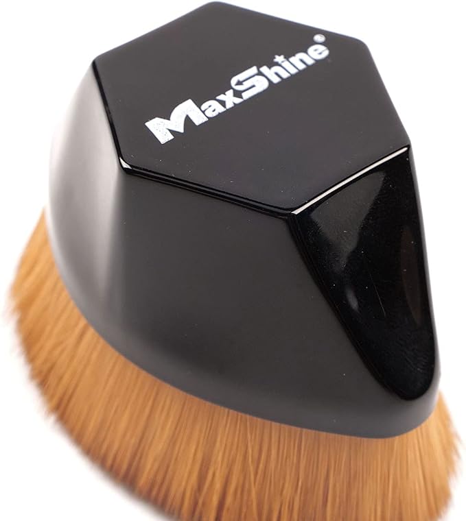 Maxshine Small Universal Ultra Soft Handled Brush – Super Soft Bristles – Professional Detailing Brush for Interior, Exterior, Leather Seats, Engine Bay & Wheels – Premium Car Care Tool