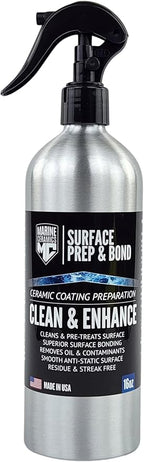 Professional Metal & Chrome Ceramic Coating (150ml Bundle) / 18 Month Protection from Rust, Scratches, Water Spots / 2x Thicker, Easy Application for Railings, Anchors and more