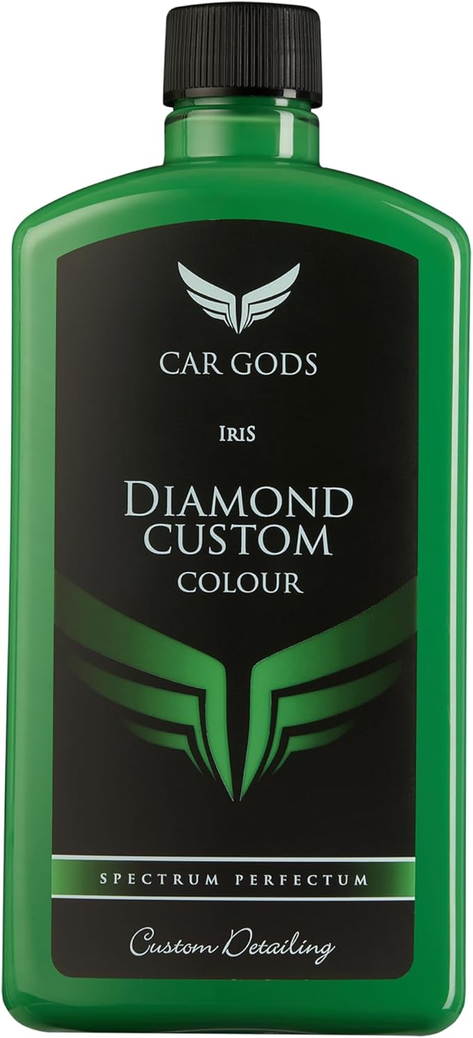 Car Gods Iris Custom Color Light Green 3-in-1 Polish Wax Color Restorer & Scratch Remover, 16 Colors Available, 17 Fl Oz