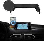 Car Phone Holder Fit for Mazda CX-5 CX5 2017-2020 Accessories 7-Inch Screen Fixed Clip, Cell Phone Mount Compatible with MagSafe Dash Mount Automobile Cradles Hands-Free 360° Rotation