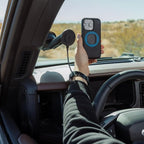 Quad Lock Heavy Duty Suction Car Phone Mount with MAG Phone Case and MAG Wireless Charging Head for iPhone 17 Air