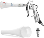 MYPIN Aluminium Car Cleaning Gun with Tapered Nozzle, 6-9.2Bar with 2 Set Nozzle, Pressure Air Blower Blow Gun Producing Powerful Blast of Air for Cleaning Cars, Velvet, Furniture and Carpets