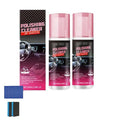 Instant Shine & Protection Car Interior Polisher, Polishing Car Interior Spray, Stay Soft, Smooth, and Comfortable for Leather, Plastic (2pcs)
