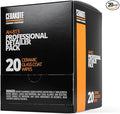 CERAKOTE Ceramic Glass Coat Protectant Pro Pack (20 Count Wipes) - Hydrophobic Automotive Rain Repellant, Long-Lasting and Durable Ceramic Coating, Quick and Easy Application