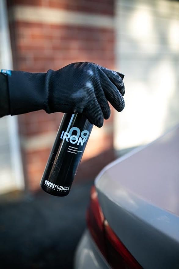 09 Iron | Iron Remover | Fast Acting Color Change Fallout Dissolver | pH Balanced for Wheels and Paint | Reactive Decon Step Before Coating or Wax | 500 Milliliters
