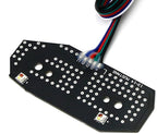 iJDMTOY RGBW Multicolor LED DRL Board Lighting Kit Compatible with 2013-2014 Ford Mustang, Control_by_Smartphone