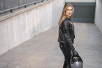 SHIMA Winchester 2.0 Motorbike Jackets for Women AirForce Back Protector Armour Riding Leather Motorcycle Jacket Summer Bikers Ventilated Armoured Bike Motorcycles (Womens, Black, S)