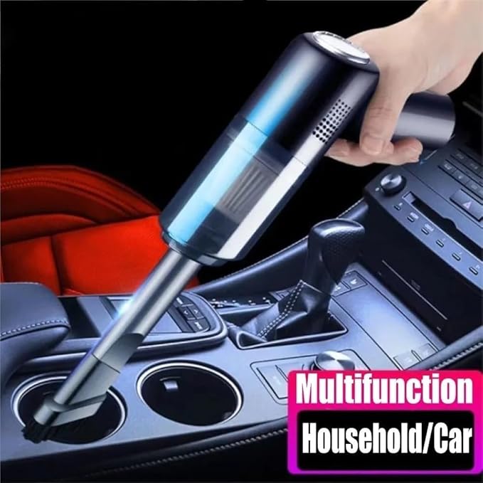 Powerful Vacuum Cleaner, Cordless Handheld Dry and Wet, car air