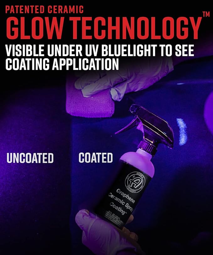 Adam's Polishes Graphene Ceramic Spray Coating - Sprayable Graphene Oxide Ceramic Coating for Cars, Boats, RV's & Motorcycle | Adds Extreme Gloss, Depth, Shine & Protection