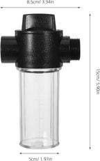Levemolo Car Wash Foam Sprayer with Garden Hose Connector, Multi-Function Soap Dispenser Bottle for Pet Care and Outdoor Cleaning, Compatible with Standard Garden Faucets