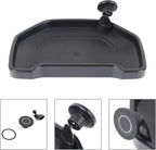 LLKUANG Black ABS Car Center Console Dash Table Storage Tray Fit for Toyota Tundra 2014-2021 Instrument Organizer Phone Holder Cradle Accessories (with Mobile Phone Holder(C))