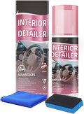 Professional Car Interior Detailer Spray - Multi-Surface Cleaner for Leather, Dash & Plastic - Surface Restoration & Protective Barrier - Non-Greasy Matte Finish (1)