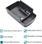 EDBETOS Center Console Organizer Tray Compatible with 2024 2025 2026 Chevy Trax Accessories LS 1RS LT 2RS ACTIV Interior Secondary Armrest Storage Box Insert Tray, ABS Material